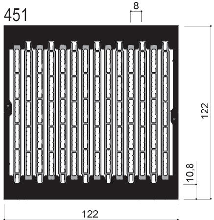 cod. art. FM451 : Dissipatori di calore in alluminio in barre 