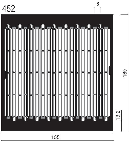 cod. art. FM452 : Dissipatori di calore in alluminio in barre 