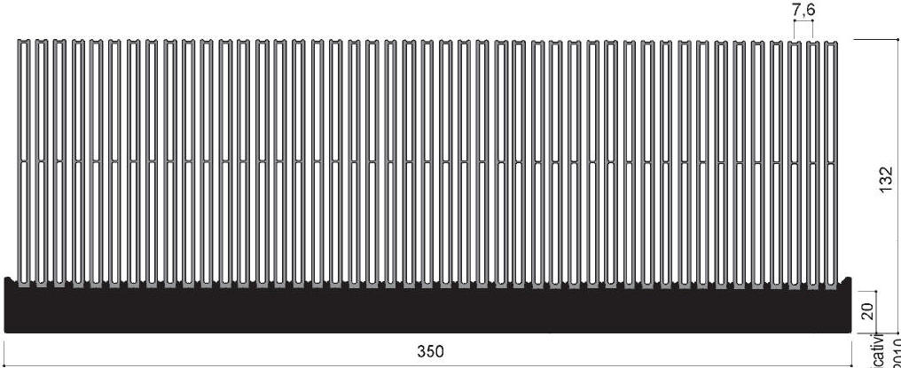 cod. art. FM466 : Dissipatori di calore in alluminio in barre 