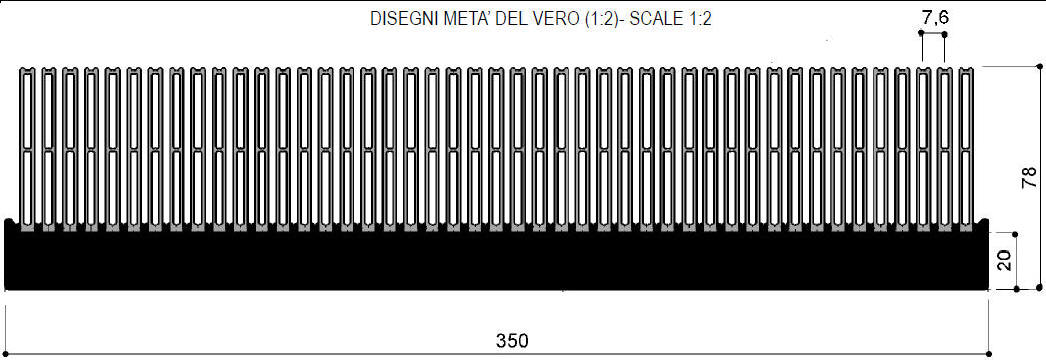 cod. art. FM491 : Dissipatori di calore in alluminio in barre 
